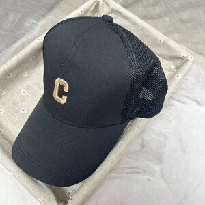 CELINE Men's Simple and Trendy Lettering Fashionable and Versatile Cotton Baseba